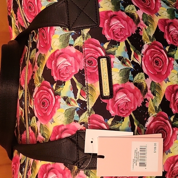 Juicy Couture Bags Black Multi Rose Juicy Couture Overnight Bag